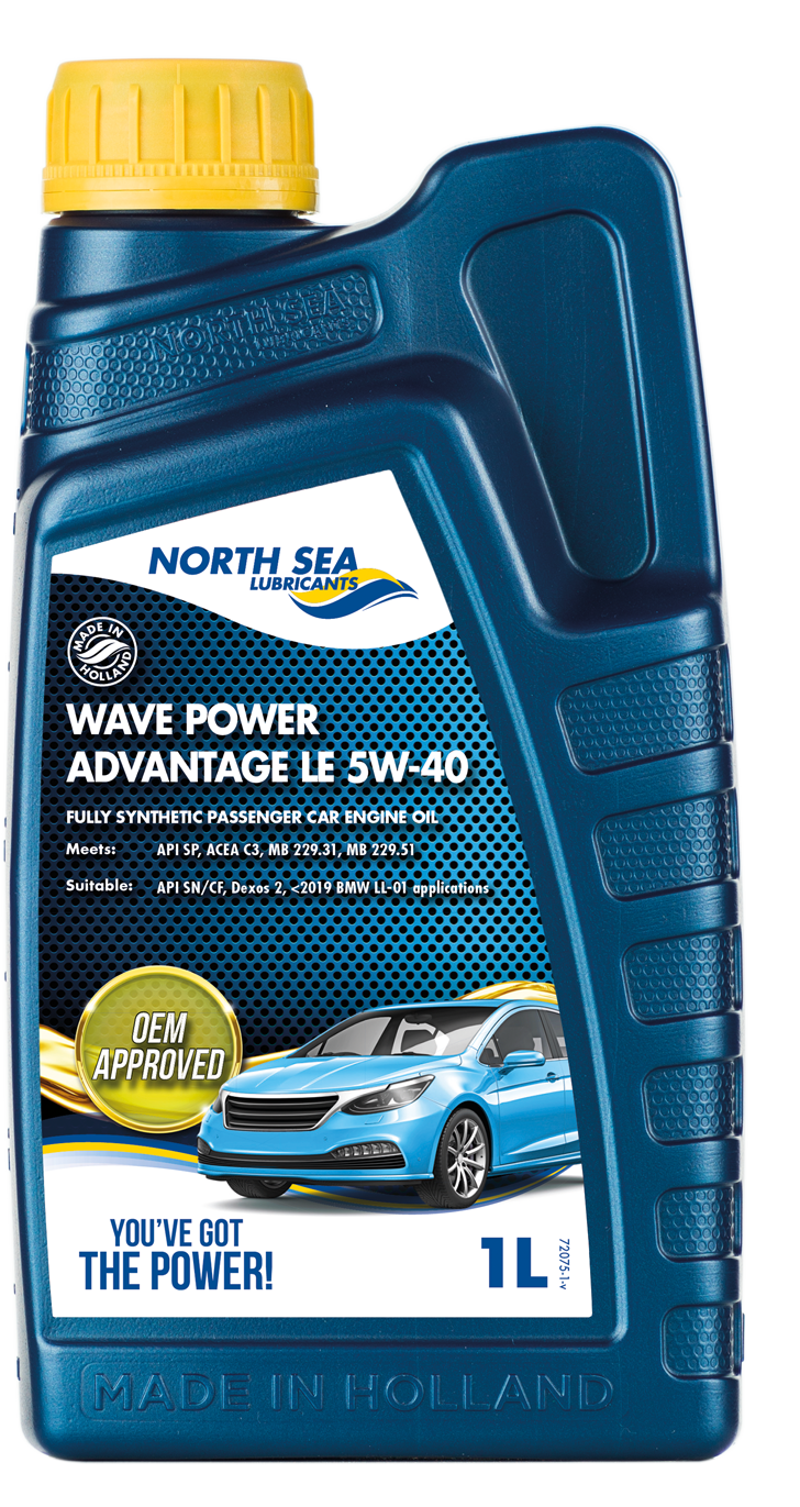 WAVE POWER ADVANTAGE LE 5W-40 - North Sea Lubricants
